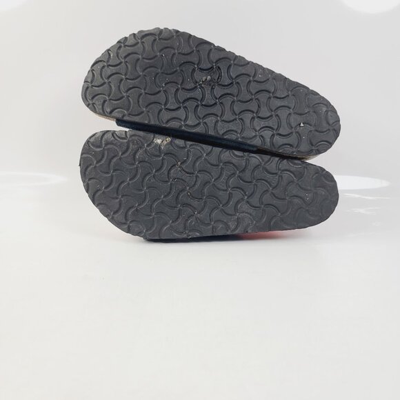 Birkenstock Women's Navy Arizona Soft Footbed Suede Slip-On Slide Sandal Sz 6.5 - Picture 4 of 5